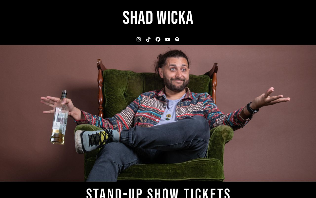 Shad Wicka | Stand-up Comedian